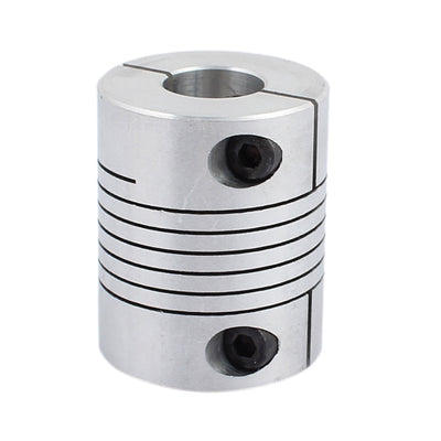 Harfington Uxcell Motor Shaft 14mm to 14mm Joint Helical Beam Coupler Coupling 32mm Dia 40mm Length