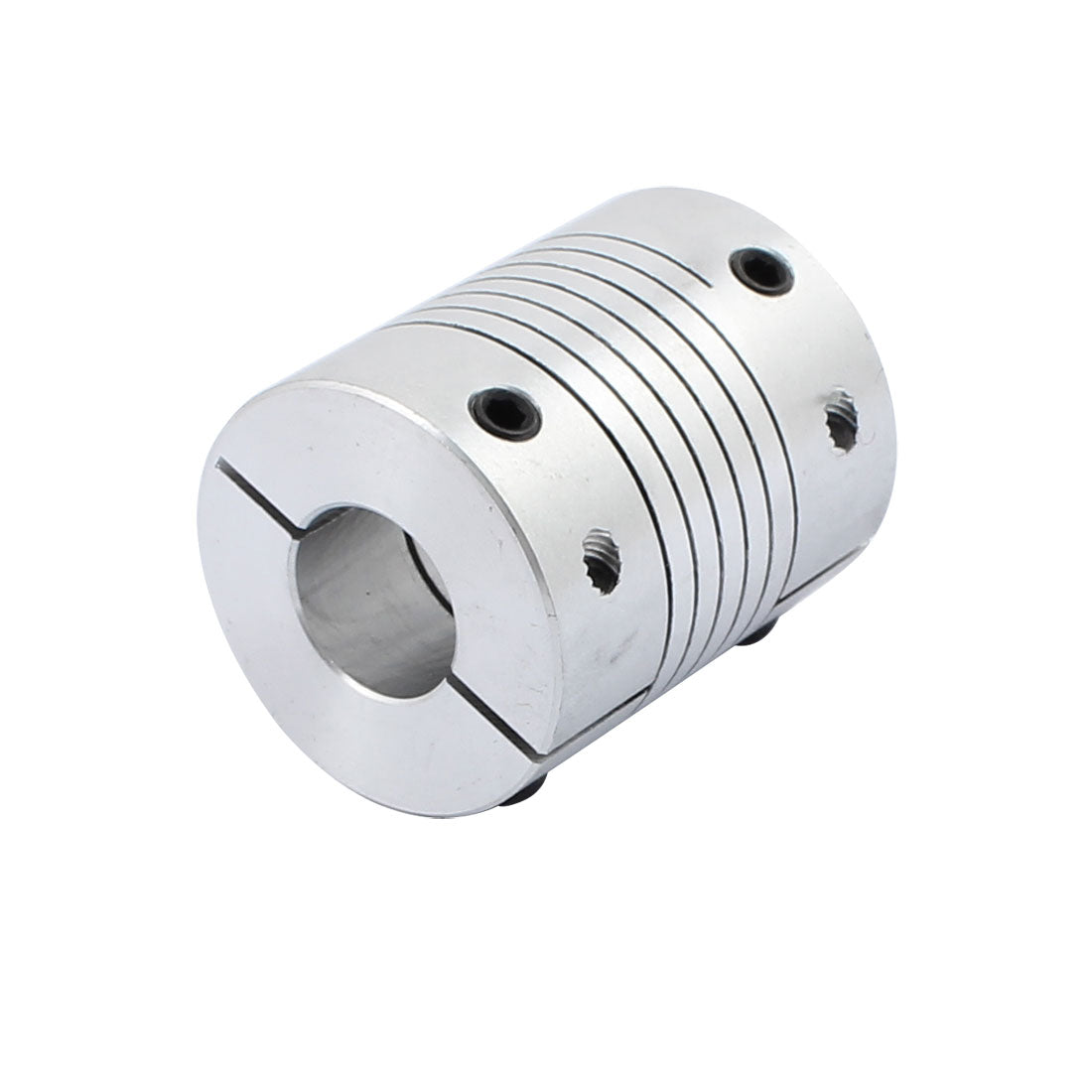 uxcell Uxcell Motor Shaft 14mm to 16mm Joint Helical Beam Coupler Coupling 32mm Dia 40mm Length