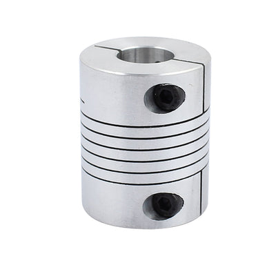 Harfington Uxcell Motor Shaft 14mm to 16mm Joint Helical Beam Coupler Coupling 32mm Dia 40mm Length