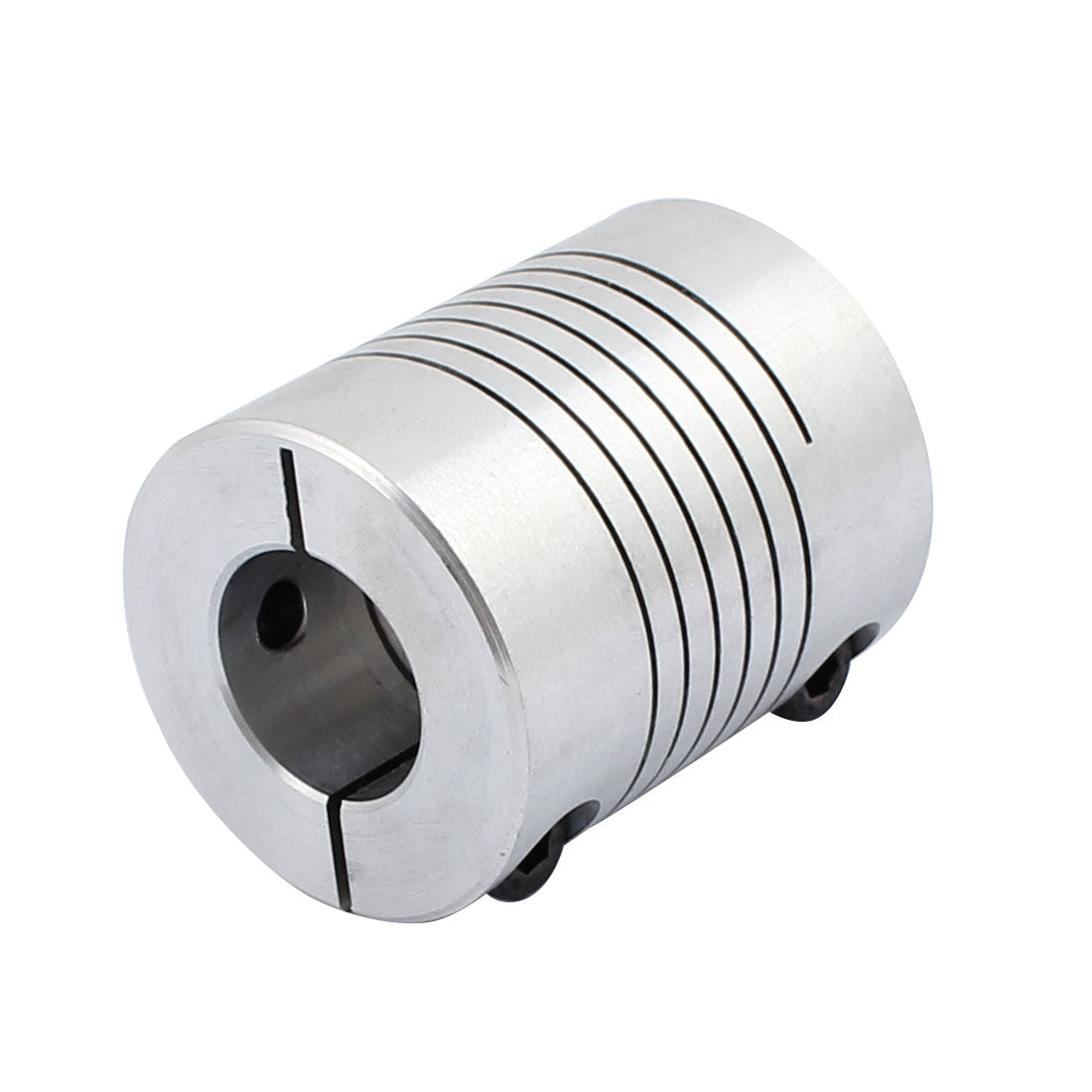 uxcell Uxcell Motor Shaft 8mm to 16mm Joint Helical Beam Coupler Coupling 32mm Dia 40mm Length