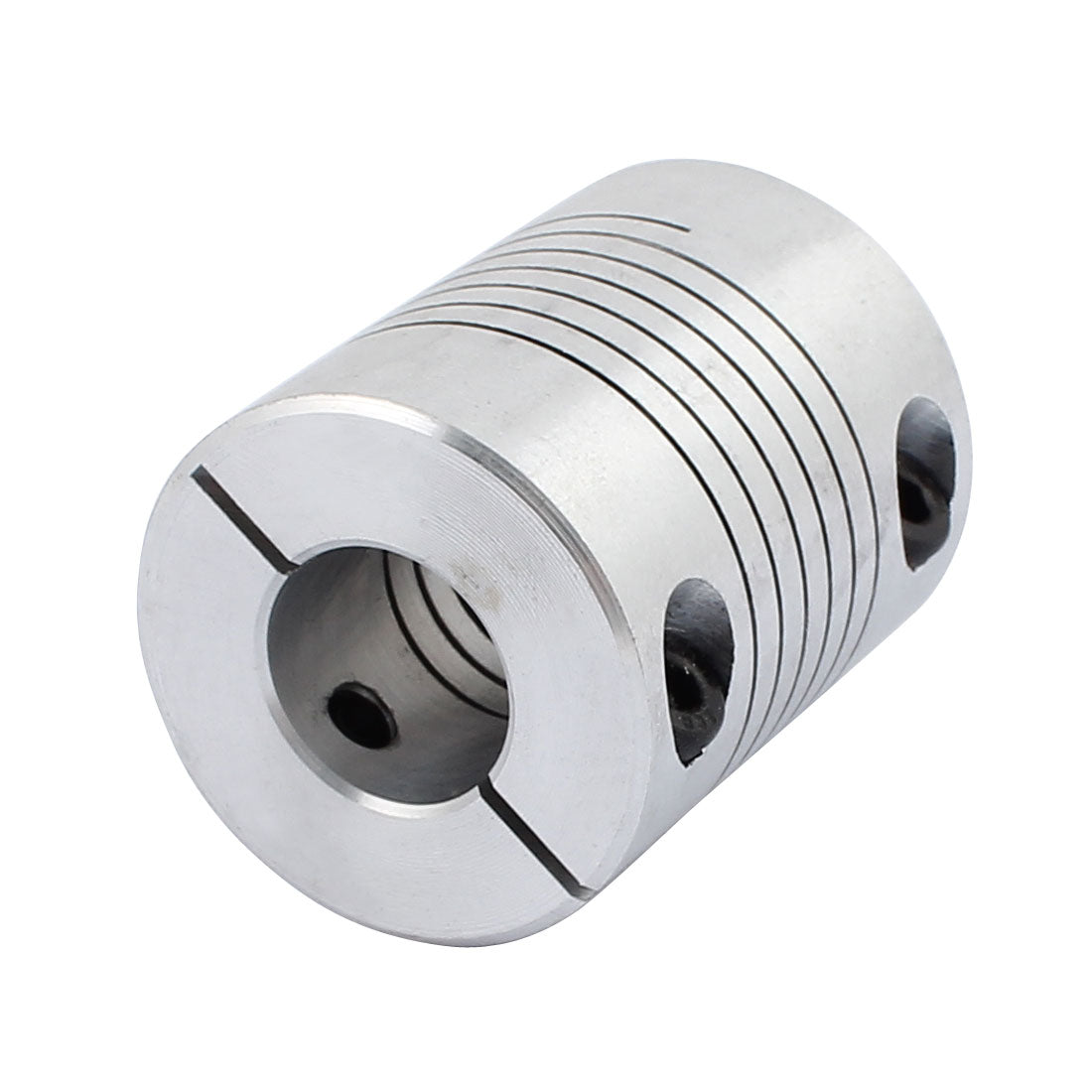 uxcell Uxcell Motor Shaft 12mm to 15mm Joint Helical Beam Coupler Coupling 32mm Dia 40mm Length