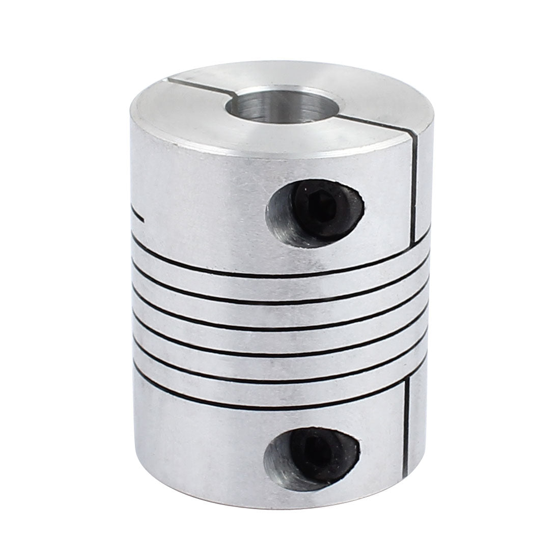 uxcell Uxcell Motor Shaft 12mm to 15mm Joint Helical Beam Coupler Coupling 32mm Dia 40mm Length