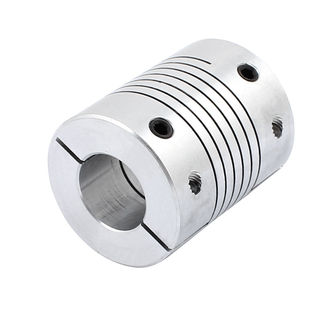 uxcell Uxcell Motor Shaft 16mm to 16mm Joint Helical Beam Coupler Coupling 32mm Dia 40mm Length