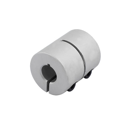 Harfington Uxcell Motor Shaft 8mm to 8mm Joint Helical Beam Coupler Coupling 20mm Dia 25mm Length