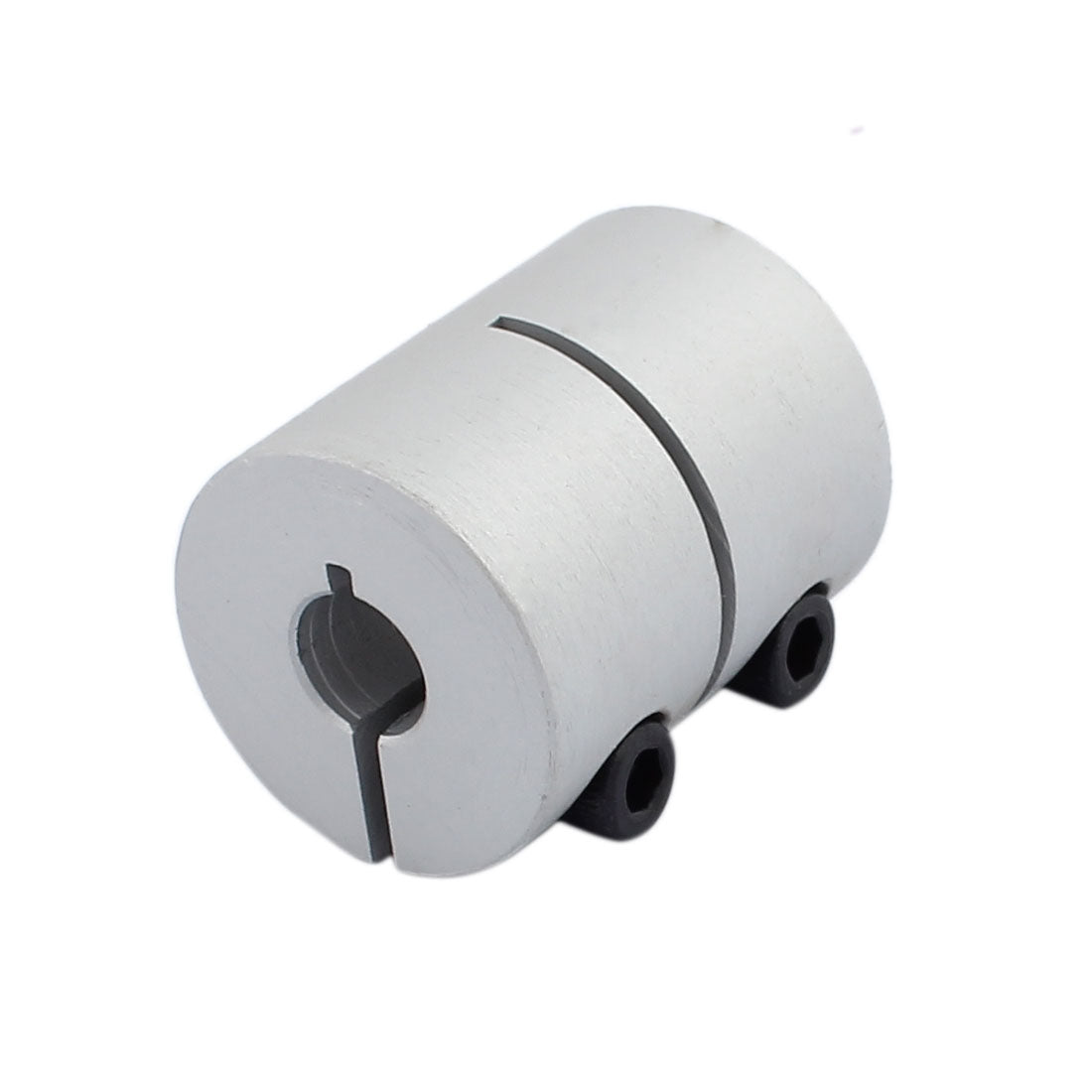 uxcell Uxcell Motor Shaft 8mm to 6.35mm Joint Helical Beam Coupler Coupling 20mm Dia 25mm Length