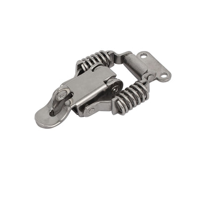 Harfington Uxcell 70mmx38mmx15mm 304 Stainless Steel Spring Loaded Toggle Latch Catch Hasp