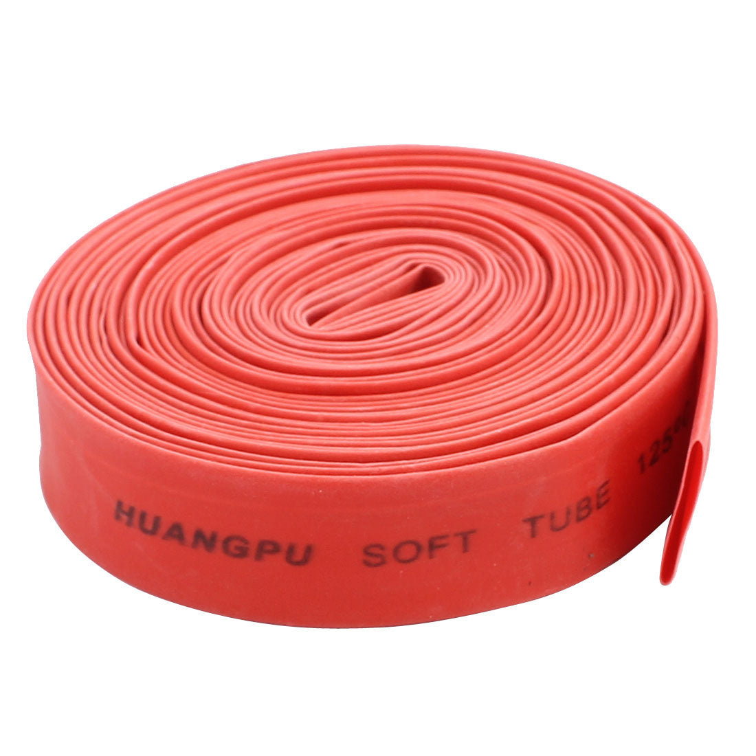 uxcell Uxcell 10mm Diameter 125C PVC Heat Shrink Tube Tubing Battery Wrap Red 3.9M Length