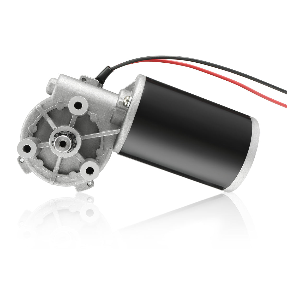 uxcell Uxcell JCF63R DC 24V 10W 6RPM High Torque Reversible Electric Gear Motor 6RPM