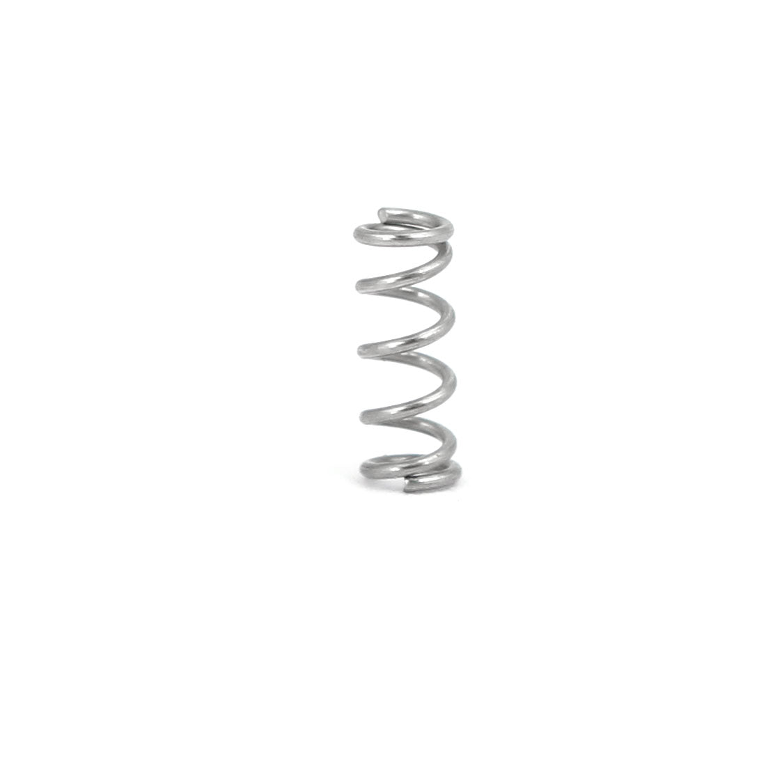 uxcell Uxcell 0.3mmx2mmx5mm 304 Stainless Steel Compression Springs Silver Tone 10pcs