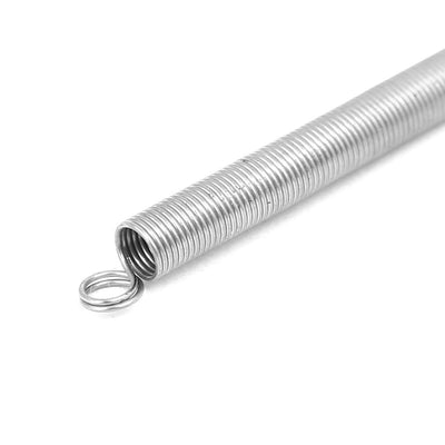Harfington Uxcell 0.3mmx3mmx300mm 304 Stainless Steel Tension Springs Silver Tone