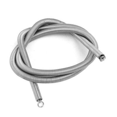 uxcell Uxcell 0.3mmx3mmx300mm 304 Stainless Steel Tension Springs Silver Tone
