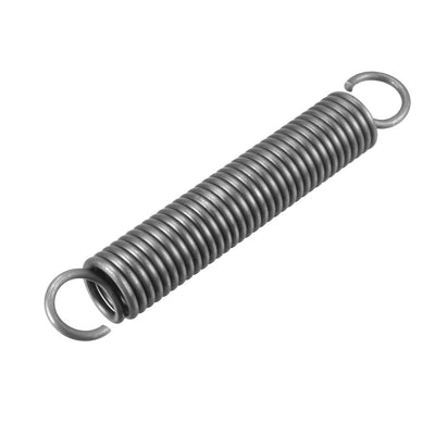 Harfington Uxcell 2.5mm Wire Diax18mm ODx120mm Free Length Spring Steel Tension Spring