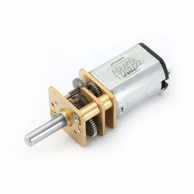 Harfington Uxcell DC3V 19RPM Micro Gear Box Speed Reduction Motor Electric Geared Motor with 2 Terminals