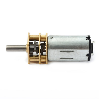 Harfington Uxcell DC12V 94RPM Mini Speed Reduction Motor Electric Micro Gear Box with 2 Terminals