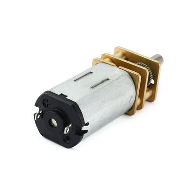 Harfington Uxcell DC12V 94RPM Mini Speed Reduction Motor Electric Micro Gear Box with 2 Terminals