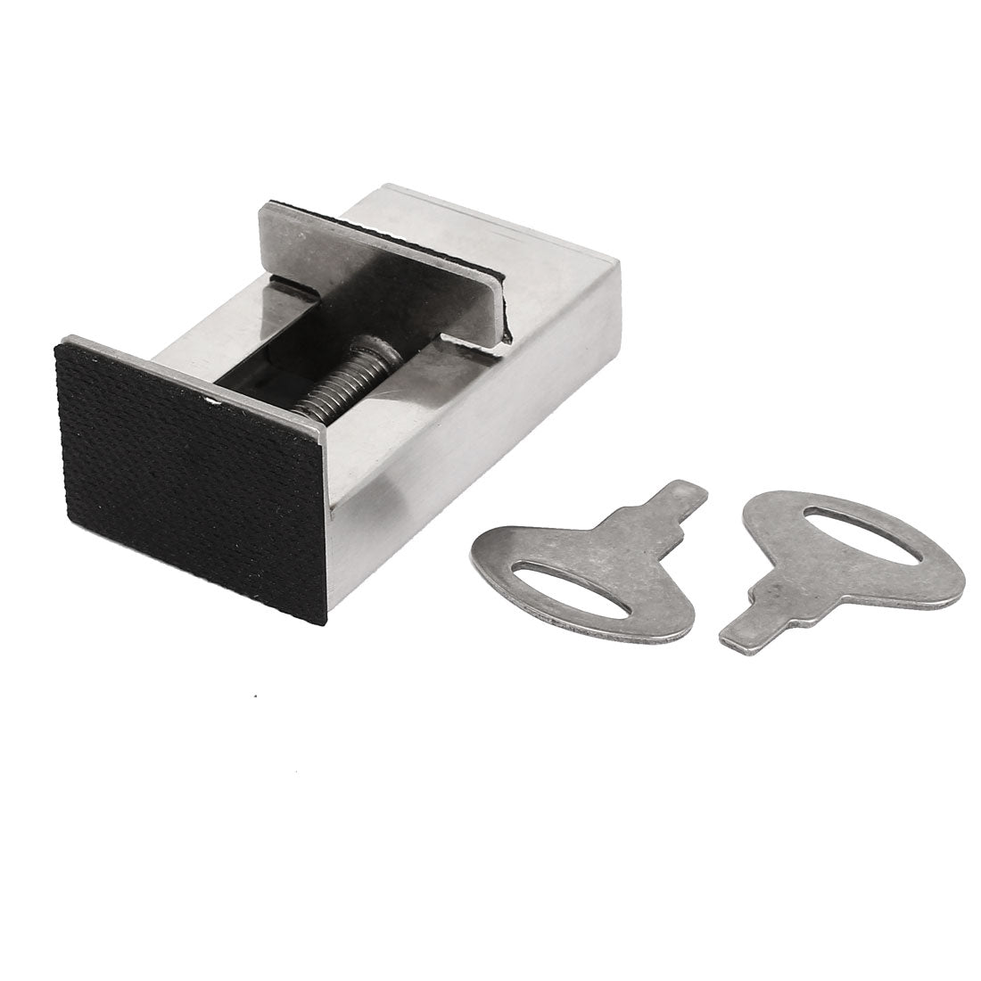 uxcell Uxcell 304 Stainless Steel Security Sliding Window Anti-Theft Door Sash Lock Restrictor