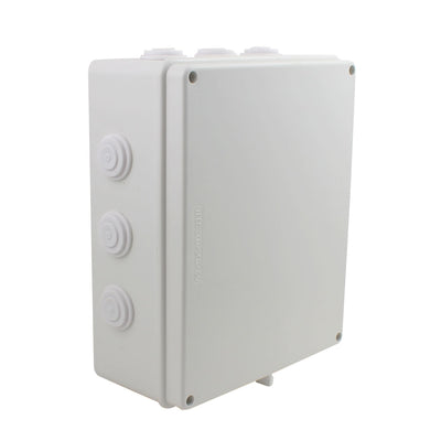 Harfington Uxcell 300mmx250mmx120mm Dustproof IP65 Junction Box Universal Electric Project Enclosure