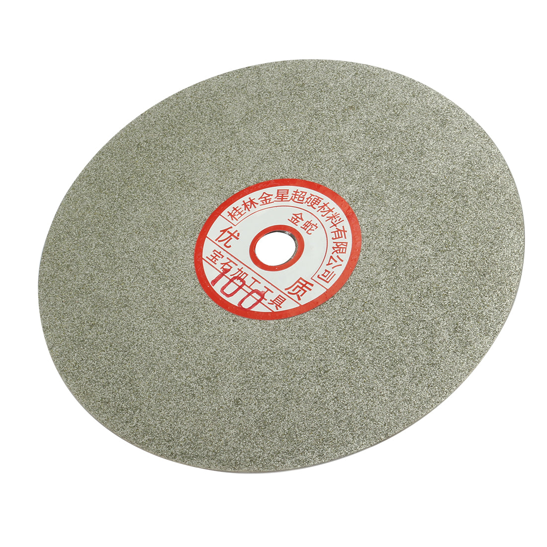 uxcell Uxcell 6-inch Grit 100 Diamond Coated Flat Lap Wheel Grinding Sanding Polishing Disc