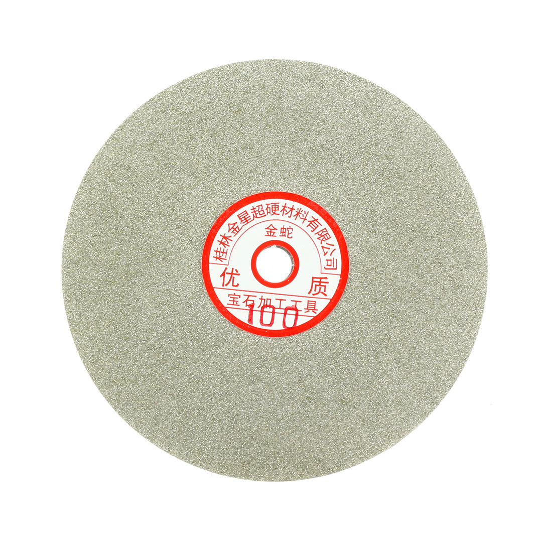 uxcell Uxcell 6-inch Grit 100 Diamond Coated Flat Lap Wheel Grinding Sanding Polishing Disc