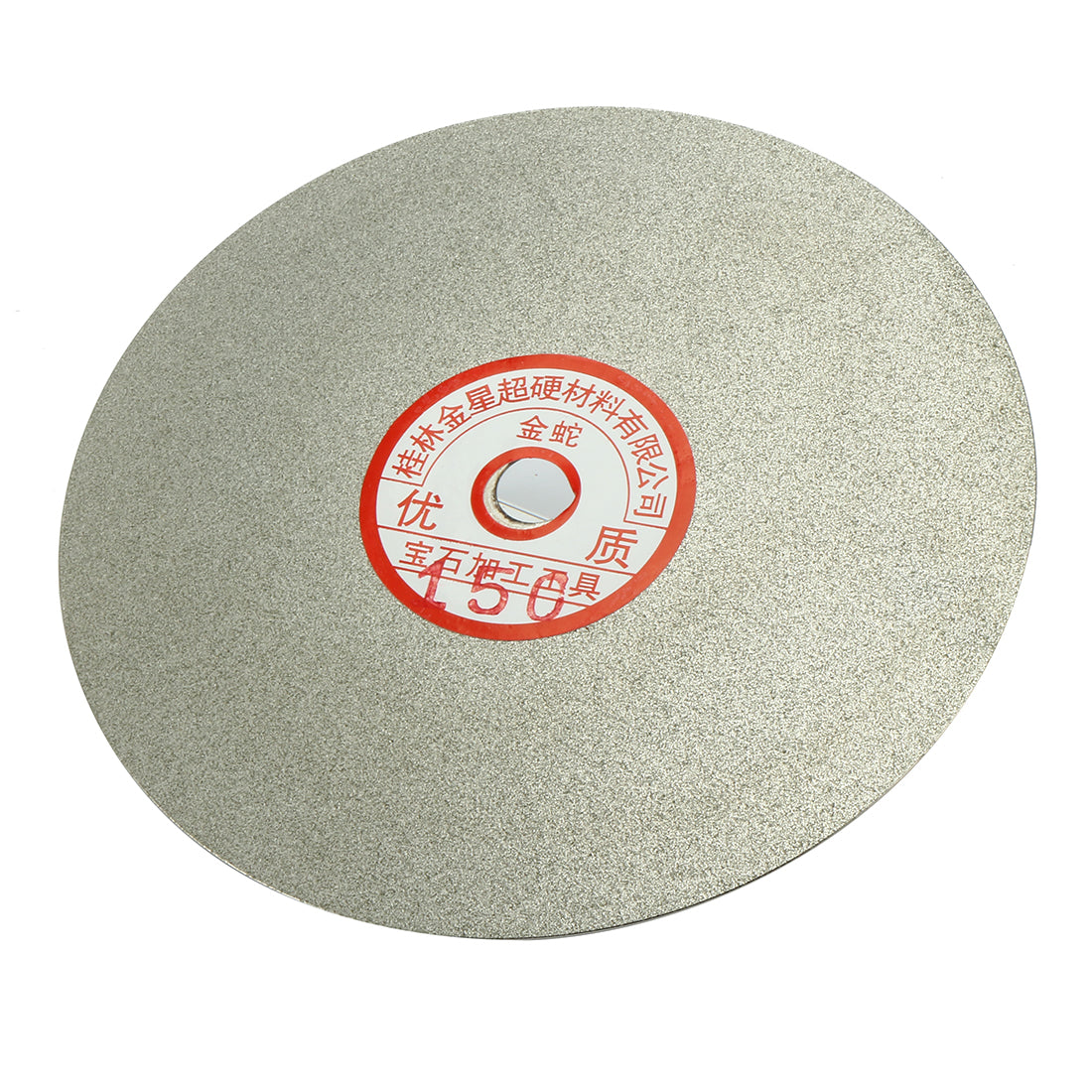 uxcell Uxcell 6-inch Grit 150 Diamond Coated Flat Lap Wheel Grinding Sanding Polishing Disc