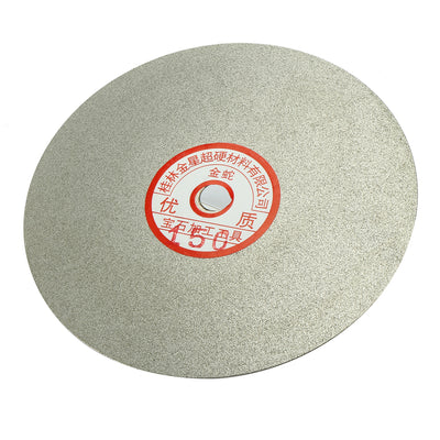 Harfington Uxcell 6-inch Grit 150 Diamond Coated Flat Lap Wheel Grinding Sanding Polishing Disc