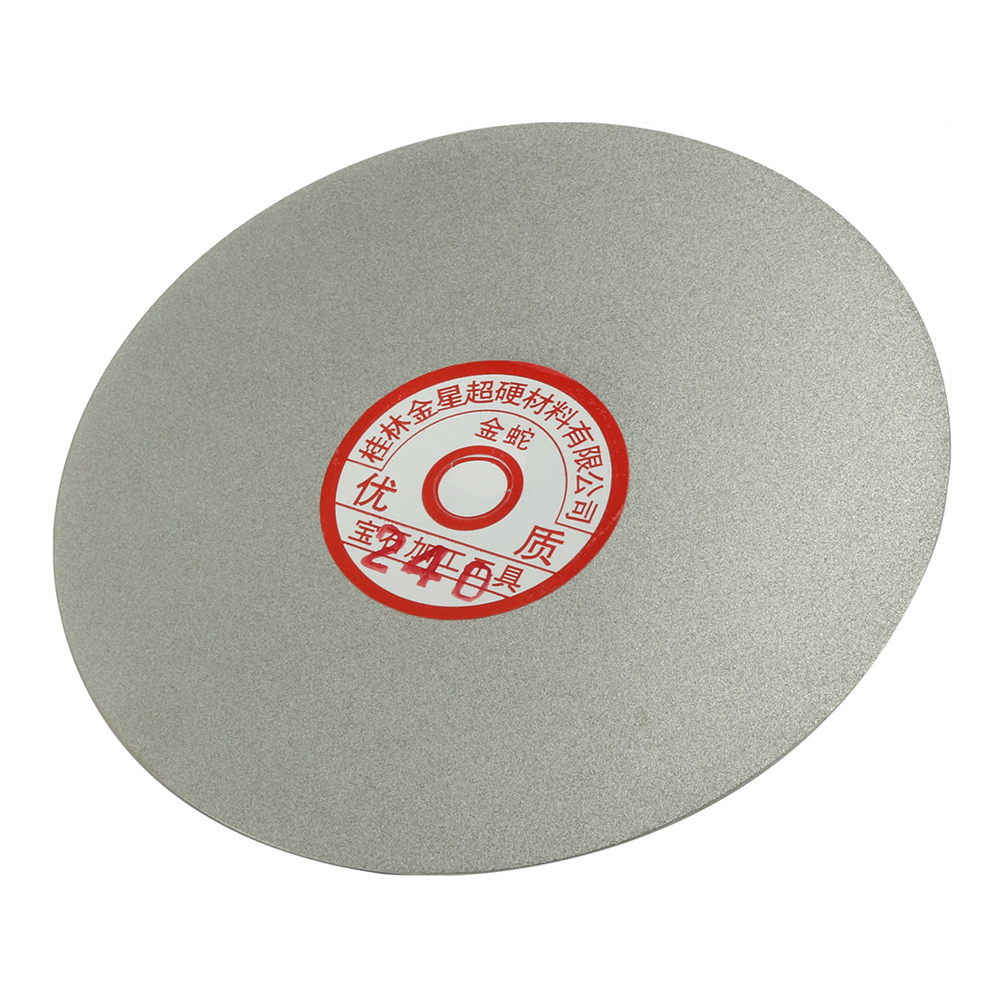 uxcell Uxcell 6-inch Grit 240 Diamond Coated Flat Lap Wheel Grinding Sanding Polishing Disc