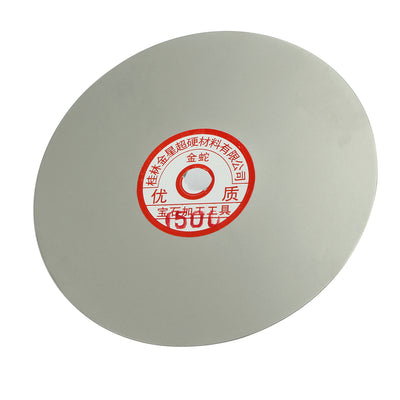 Harfington Uxcell 6-inch Grit 1500 Diamond Coated Flat Lap Wheel Grinding Sanding Polishing Disc