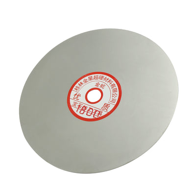 Harfington Uxcell 6-inch Grit 1800 Diamond Coated Flat Lap Wheel Grinding Sanding Polishing Disc