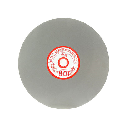 Harfington Uxcell 6-inch Grit 1800 Diamond Coated Flat Lap Wheel Grinding Sanding Polishing Disc