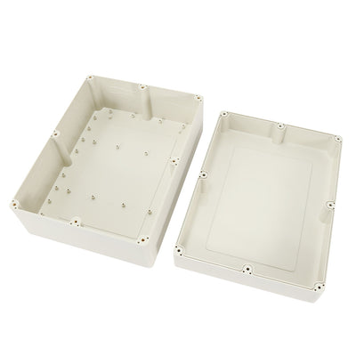 Harfington Uxcell 12.6"x9.5"x5.5"(320mmx240mmx140mm) ABS Junction Box Universal Electric Project Enclosure