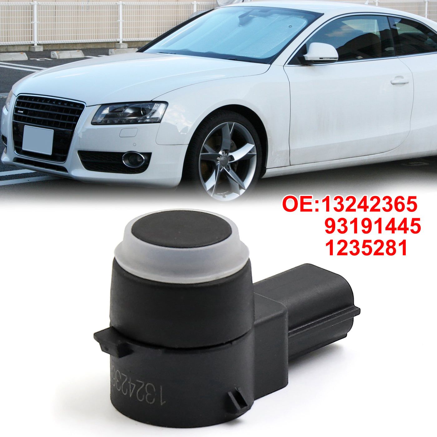 uxcell Uxcell 13242365 93191445 1235281 Car Bumper PDC Parking Reverse Assist Sensor for Buick Regal 2010-2015