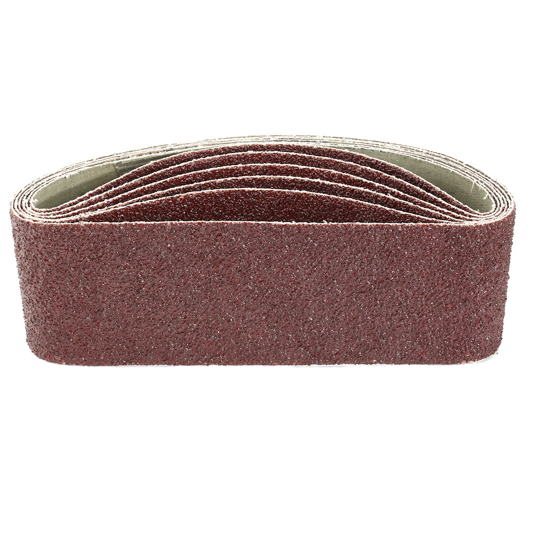 uxcell Uxcell 3-Inch x 21-Inch Aluminum Oxide Sanding Belt 36 Grits Lapped Joint 6pcs