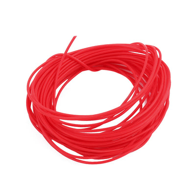 Harfington Uxcell 0.81mmx1.11mm PTFE Resistant High Temperature Red Tubing 5 Meters 16.4Ft