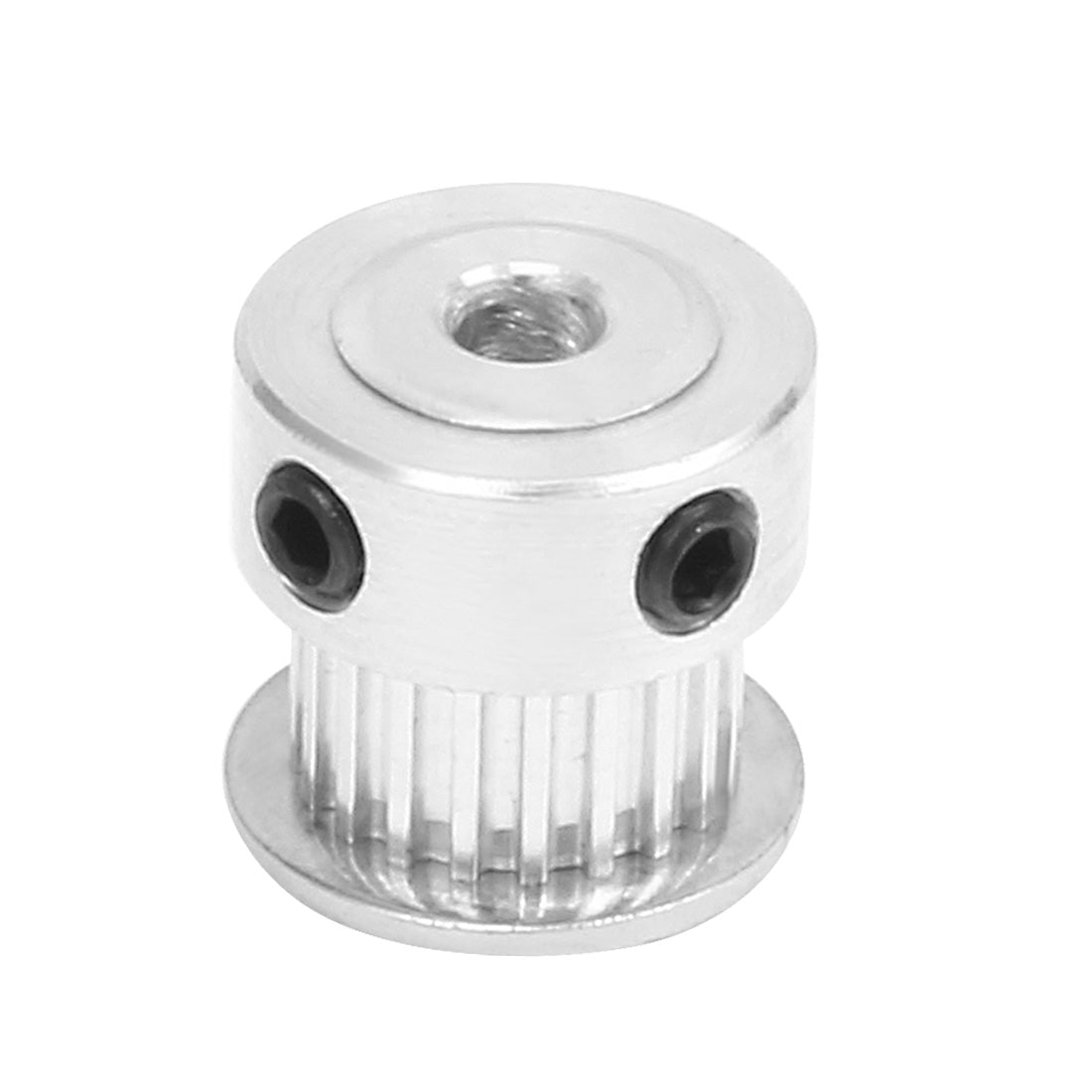 uxcell Uxcell Aluminum M-X-L 20 Teeth 4mm Bore Timing Belt Idler Pulley Flange Synchronous Wheel 6mm Belt for 3D Printer CNC