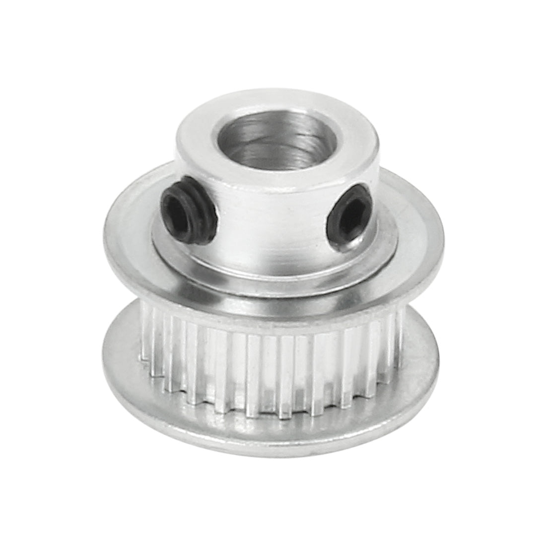 uxcell Uxcell Aluminum MXL 25 Teeth mm Bore Timing Belt Idler Pulley Flange Synchronous Wheel for 6mm Belt 3D Printer CNC