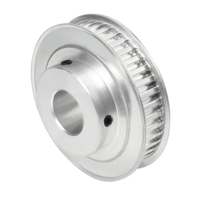 Harfington Uxcell Aluminum 40 Teeth 20mm Bore 5.08mm Pitch Timing Belt Pulley for 10mm Belt