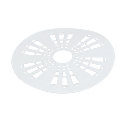 Harfington Uxcell 23.5cm Dia Plastic Semi Automatic Washing Machine Spin Cap Cover White