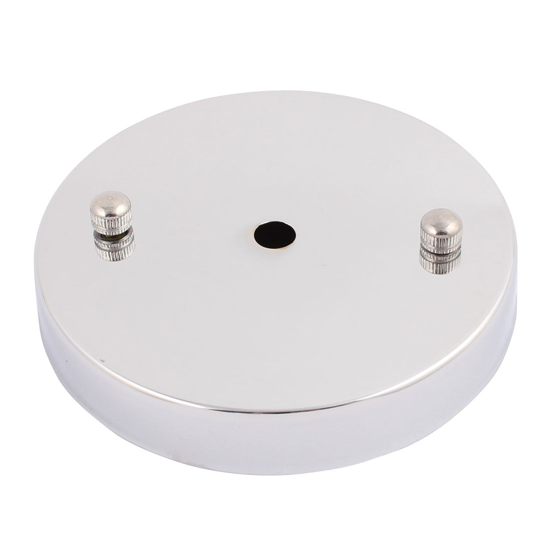 uxcell Uxcell Ceiling Plate Straight Edge Disc Base Pendant Light Accessories 120mmx20mm w Screw