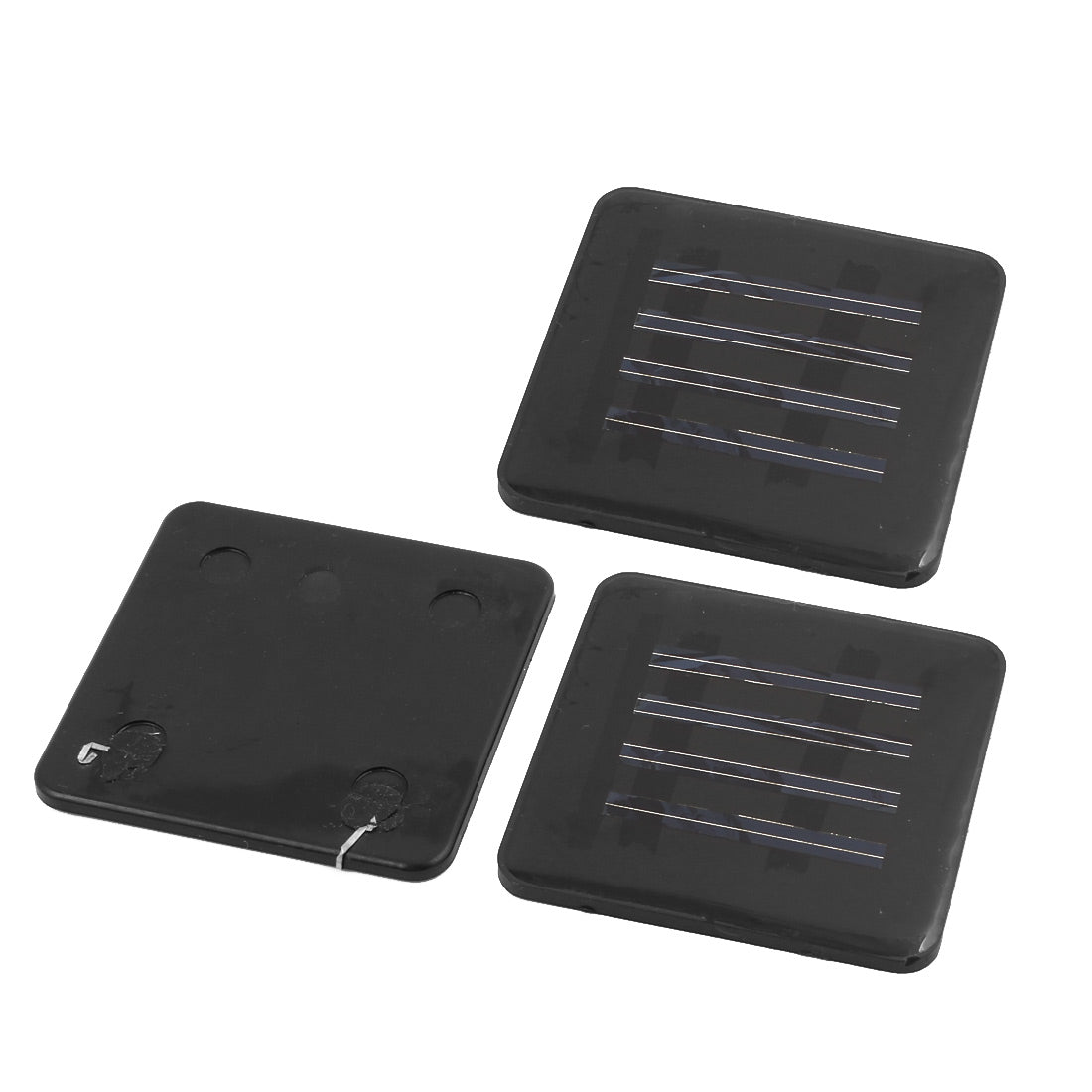 uxcell Uxcell 3Pcs 55mmx55mm 2 Volts 35mA Polycrystalline Solar Cell Panel Module