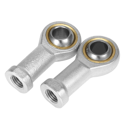 Harfington Uxcell SI8T/K, Rod End Bearing, 8mm Bore Economy Self Lubricating Female Right Hand 2pcs
