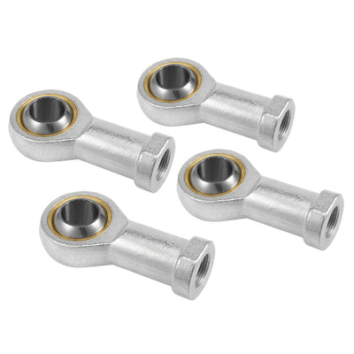 Harfington Uxcell SI5T/K, Rod End Bearing, 5mm Inside Dia Economy Self Lubricating Female Right Hand 4pcs