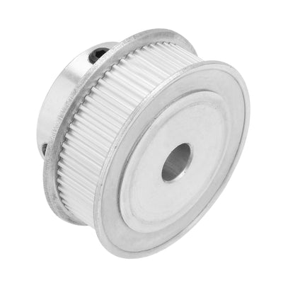 Harfington Uxcell Aluminum M-X-L 60 Teeth 8mm Bore Timing Belt Idler Pulley Synchronous Wheel 10mm Belt for 3D Printer CNC