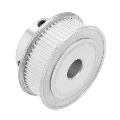 Harfington Uxcell Aluminum M-X-L 60 Teeth 10mm Bore Timing Belt Idler Pulley Synchronous Wheel 10mm Belt for 3D Printer CNC