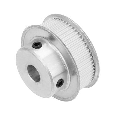 Harfington Uxcell Aluminum M-X-L 60 Teeth 10mm Bore Timing Belt Idler Pulley Synchronous Wheel 10mm Belt for 3D Printer CNC