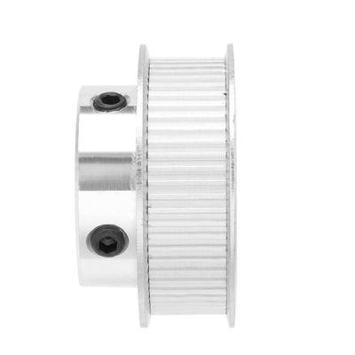 Harfington Uxcell Aluminum M-X-L 60 Teeth 15mm Bore Timing Belt Idler Pulley Synchronous Wheel 10mm Belt for 3D Printer CNC