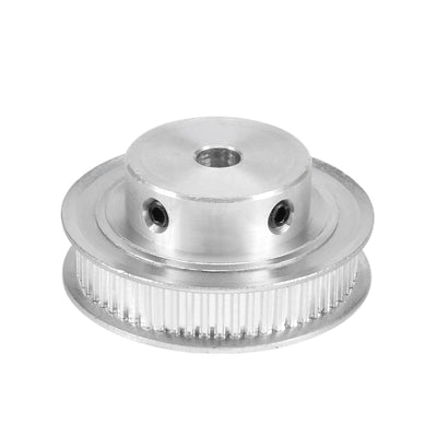 Harfington Uxcell Aluminum 60 Teeth 6mm Bore 2.032mm Pitch Timing Belt Pulley for 6mm Belt