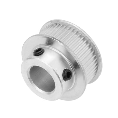 Harfington Uxcell Aluminum M-X-L 50 Teeth 12mm Bore Timing Belt Idler Pulley Synchronous Wheel 10mm Belt for 3D Printer CNC
