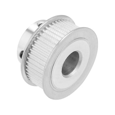 Harfington Uxcell Aluminum M-X-L 50 Teeth 15mm Bore Timing Belt Idler Pulley Synchronous Wheel 10mm Belt for 3D Printer CNC
