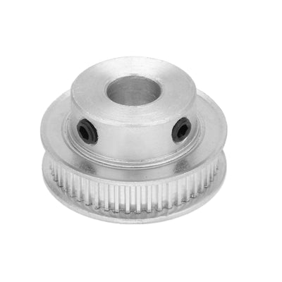 uxcell Uxcell Aluminum M-X-L 50 Teeth 10mm Bore Timing Belt Idler Pulley Synchronous Wheel 6mm Belt for 3D Printer CNC