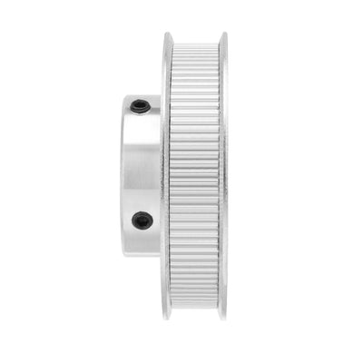 Harfington Uxcell Aluminum 100 Teeth 8mm Bore 2.032mm Pitch Timing Belt Pulley for 10mm Belt